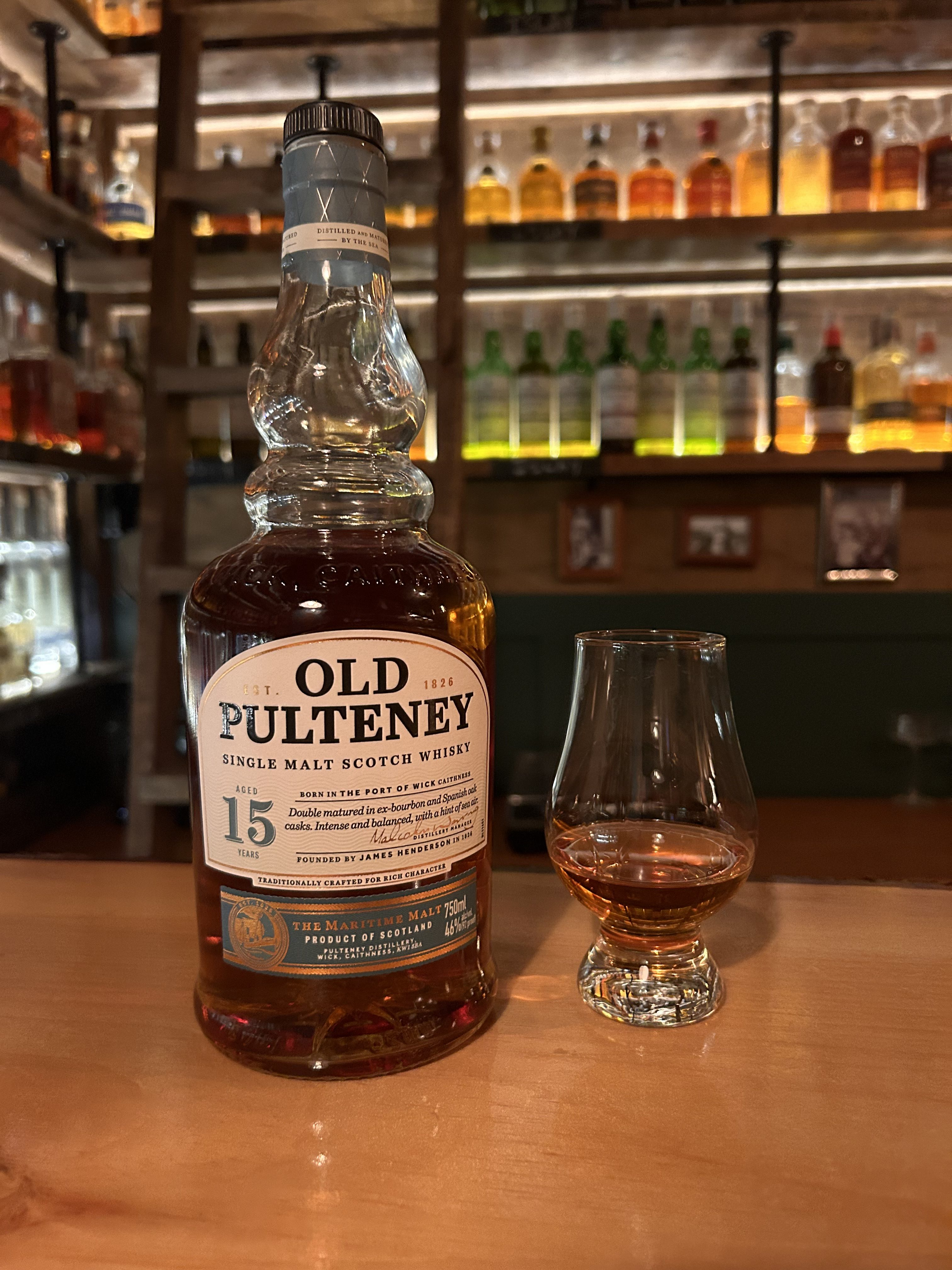 Old Pulteney 15 year old